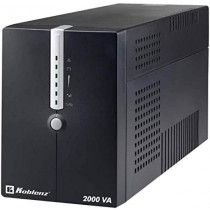 Koblenz 20012 USB/R No Break, 2000VA/1200W, con Regulador, 8 Contactos, USB, Ventilador Interno, hasta 50 min 