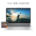 HP Laptop 15.6" AMD Ryzen 3-7320U 8GB 512GB SSD Windows 11